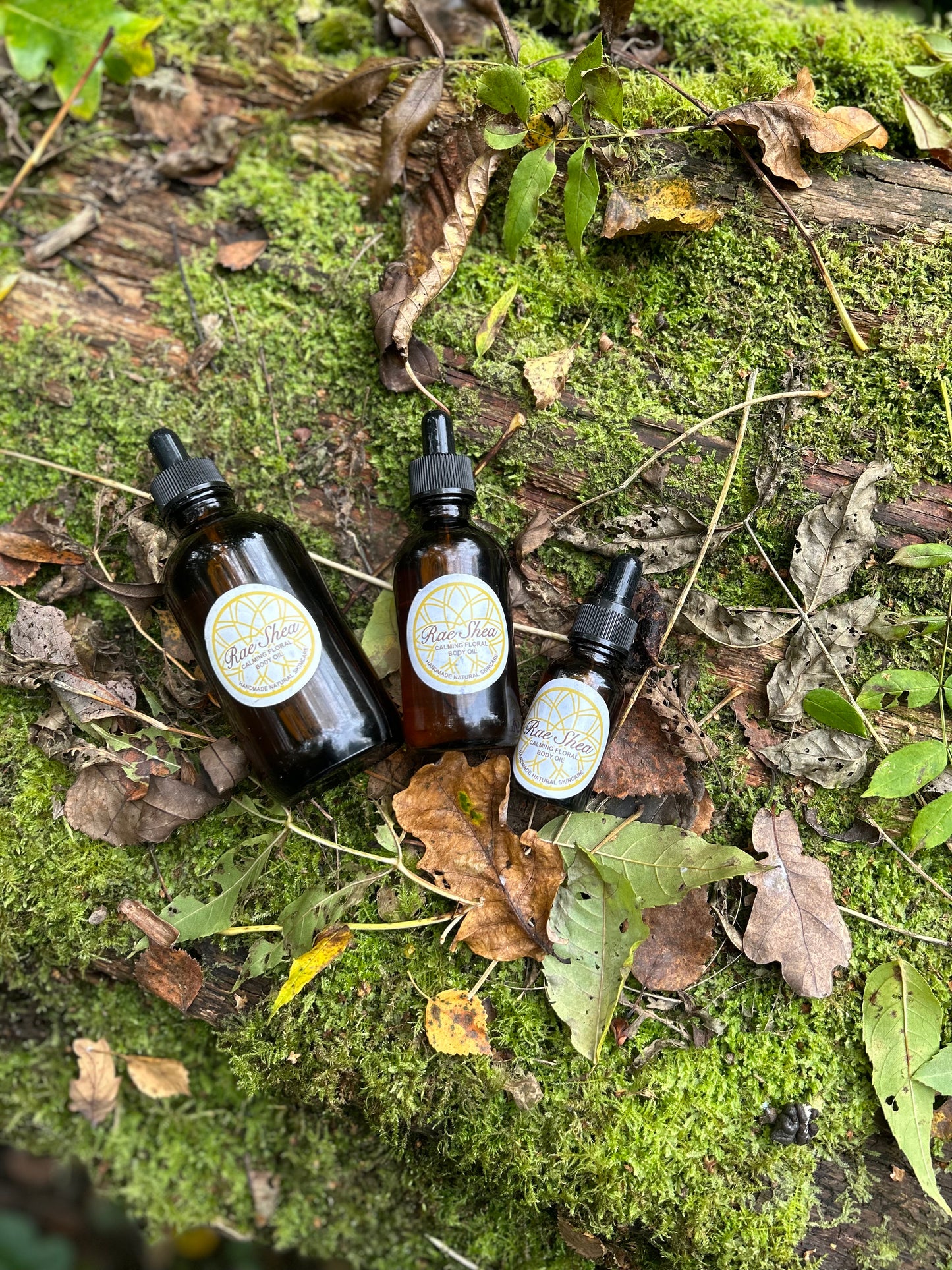 Calming Floral Body Oil