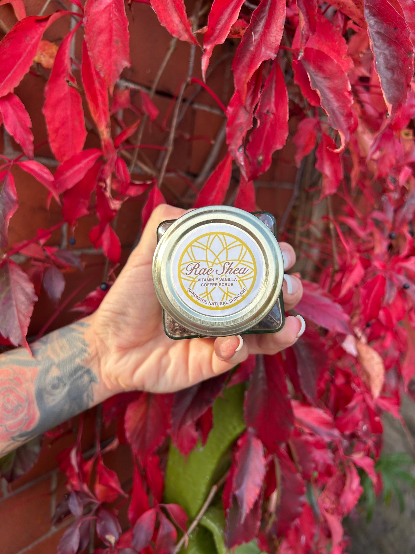 Coffee Vitamin E Vanilla Scrub